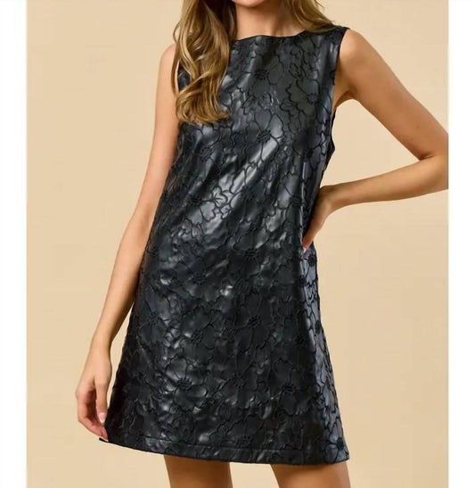 Lalavon - Emery Embroidered Mini Dress