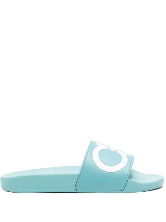 Salvatore Ferragamo - Women's Groovy Dual Gancini Slides