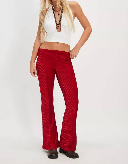 Free People - Penny Pull On Velvet Pant