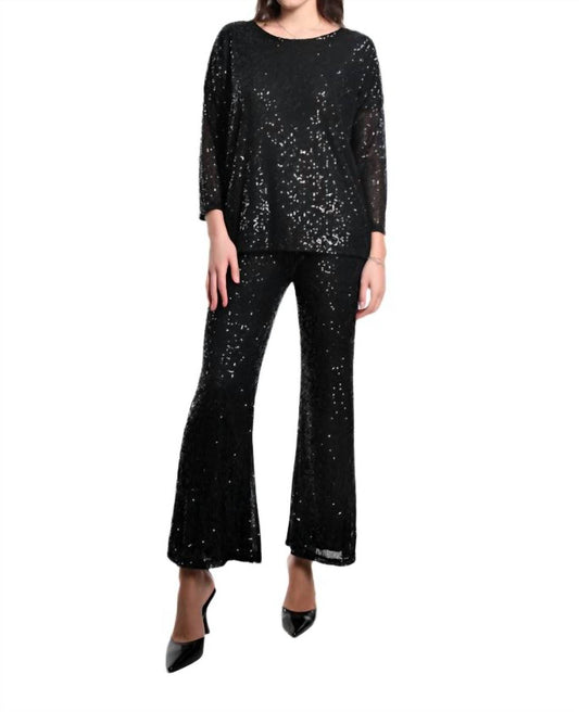 Tina Stephens Italy - Jada Sequin Pant