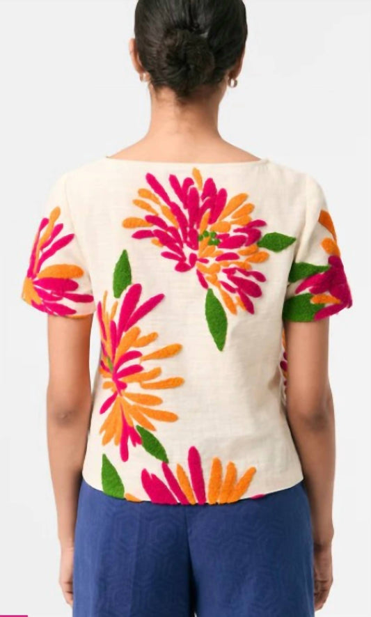 Trina Turk - Siona Flower Top