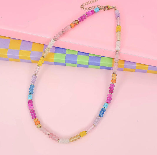Treasure Jewels - Women's Rainbow Sugar Necklace