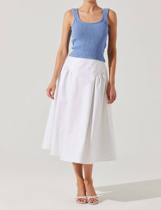 Astr - Virgo Textured Sweater Tank Top