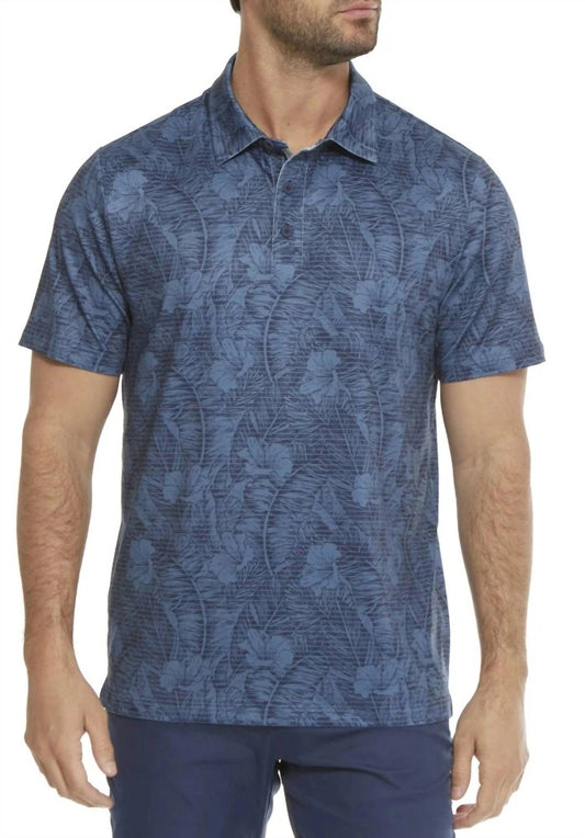 Flags & Anthem - Montauk Botanical Print Polo