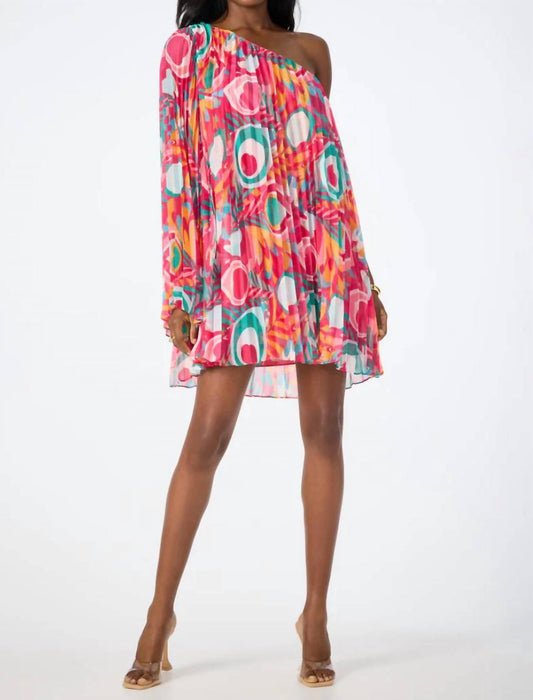 Trina Turk - Narbonne One-shoulder Mini Dress