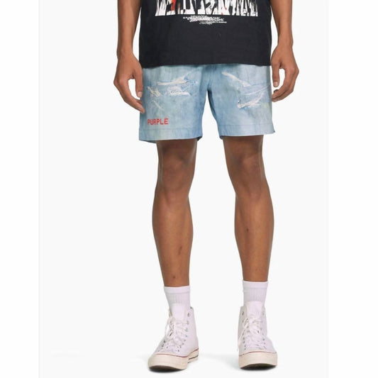 Purple Brand - Distressed Denim All Round Short