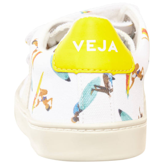 Veja - Big Kids' Small Esplar Velcro Canvas Sneaker
