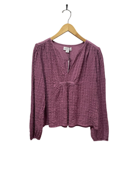 Velvet By Graham & Spencer - Women's Kora Long Sleeve Half Placket Top