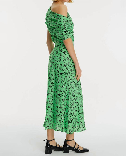 Exquise - Floral Off Shoulder Maxi Dress - clothing - dresses - floral
