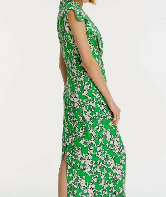 Exquise - Floral Twist Front Dress - clothing - dresses - floral