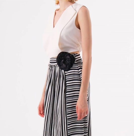 Exquise - Sleeveless V Neck Blouse - clothing - crop - tops - polyester