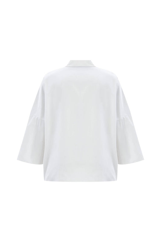 Exquise - Women's Button Down Shirt - button - down - shirts - clothing - cotton