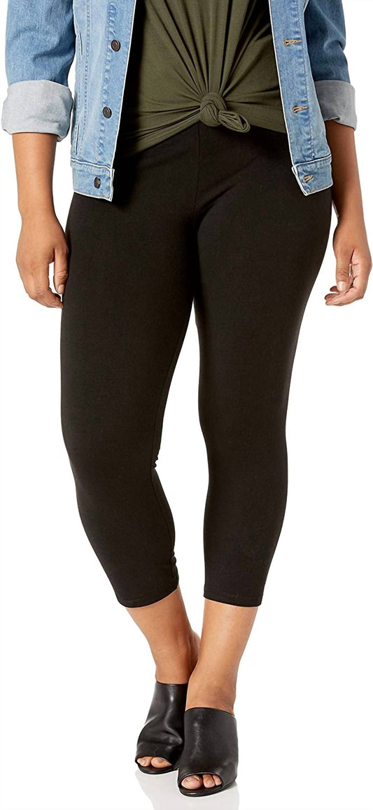 Women's Ultra Capri Leggings with Wide Waistband