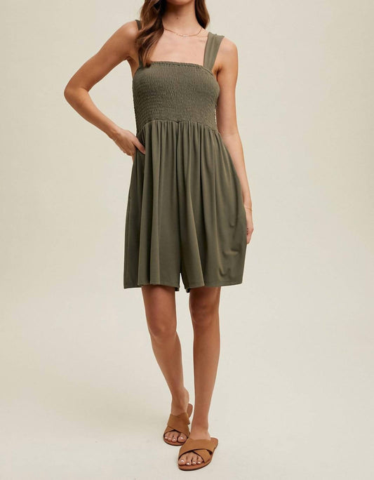 Wishlist - Briana Square Neck Romper