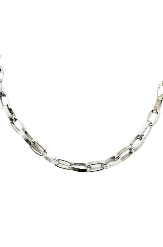Yochi - Women's Large Link Chain Necklace