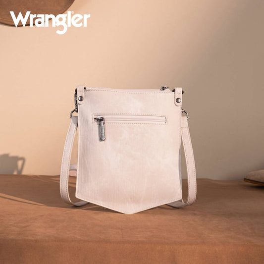 Wrangler - W Stitch Water Repellent Denim Pocket Crossbody Bag