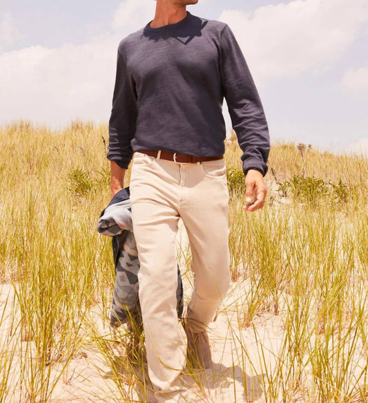 Faherty - Stretch Terry 5-Pocket Pant