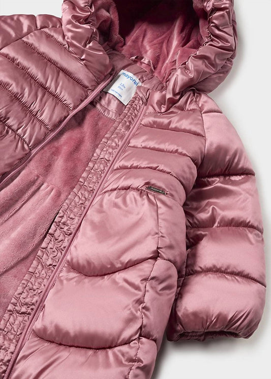 Mayoral - Baby Girls Hooded Puffer Coat