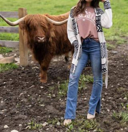 Grace And Lace - Tahoe Knit Stitch Cardi