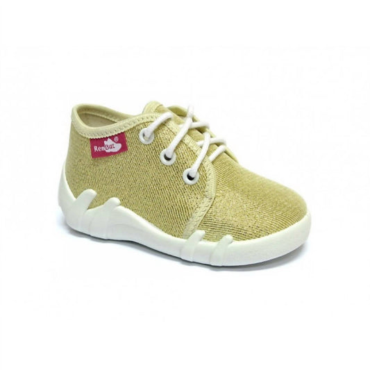 Renbut Shoes - Girl's 3-eyelet Lace-up Oxford Sneakers