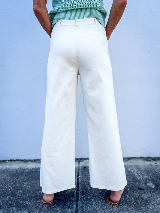 Entro - Effortless Chic Ankle-length Pants