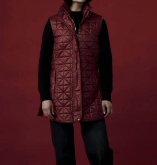 Renuar - Sleeveless Quilted Vest Jacket