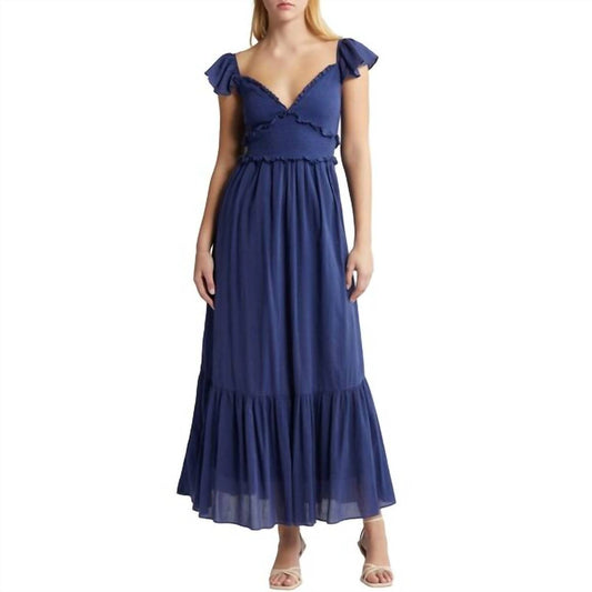 Loveshackfancy - Katina Smocked Ruffle Maxi Dress
