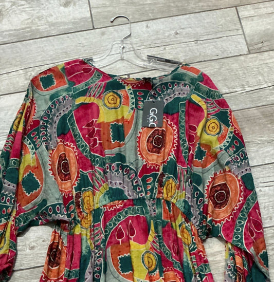 Gigio - Women's Flare Skirt Long Sleeve Mini Dress