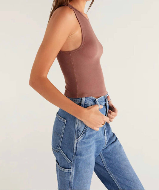 Z Supply - HANNAH CROPPED RIB TANK TOP