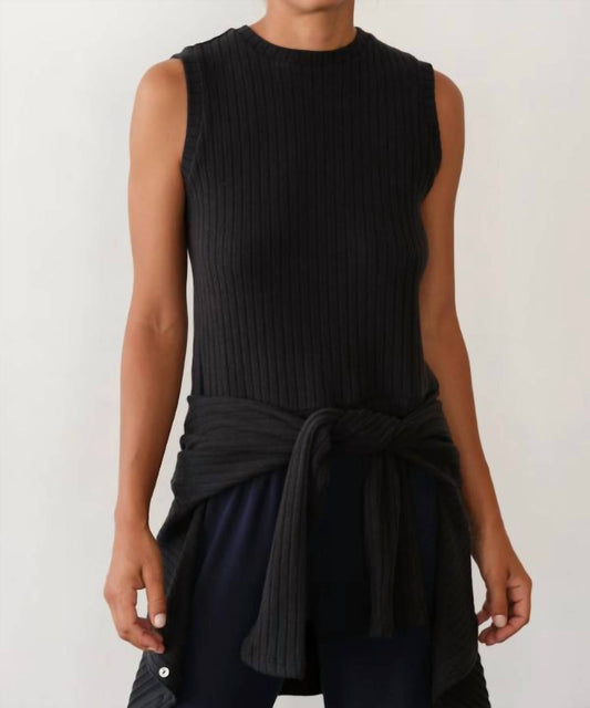Donni. - Sweater Rib Shell Tank Top