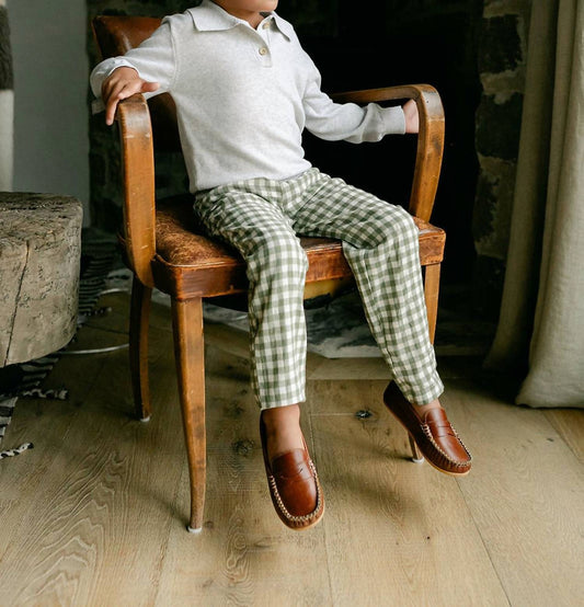 Little Paper Boat - Boys Bennett Straight Pants