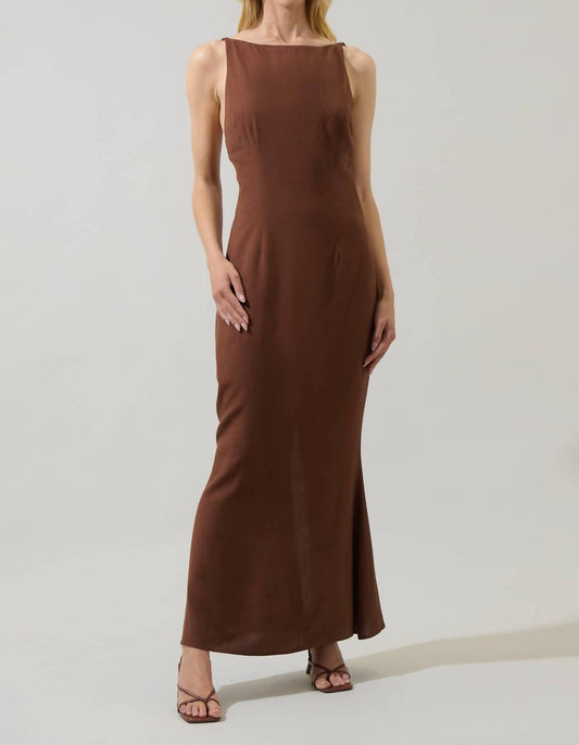 Sugarlips - Mizie Open Back Maxi Dress