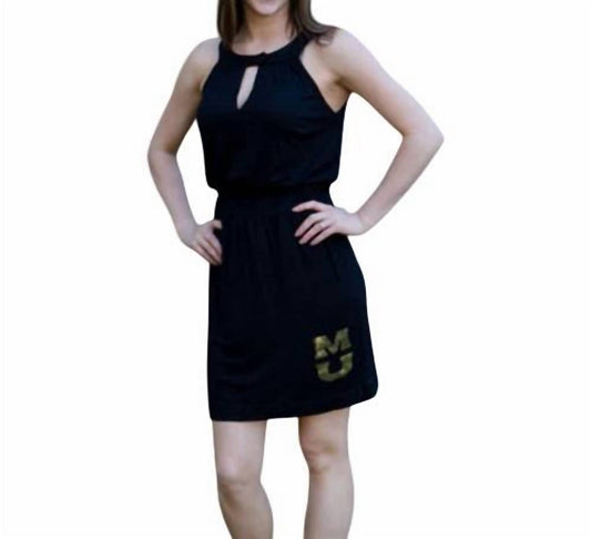 Livy Lu - University of Missouri Logo Halter Dress