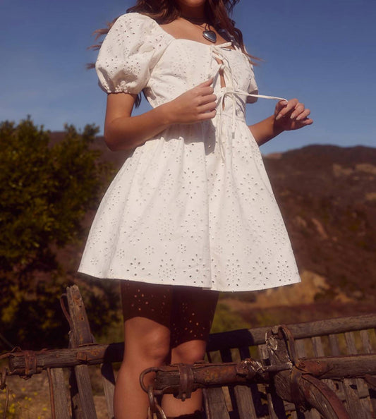 Le Lis - LEXINGTON EYELET DRESS