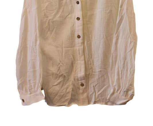 Pine Apparel - Women's Gauze Button Up Shirt