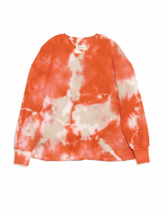 Nicholas Daley - Men's Waffle Crew Neck Tie Dye Top