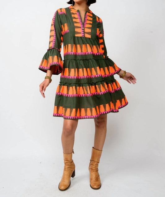 Sister Mary - Jacquard Tier Dress