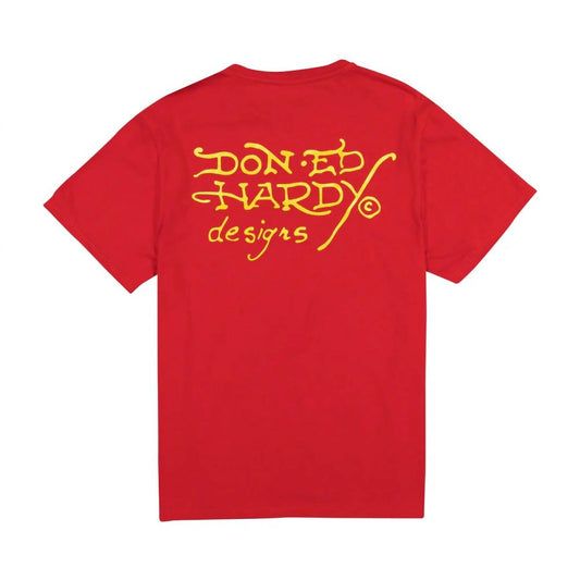 Ed Hardy - Men's Tiger Skull Multi Tattoo Tee