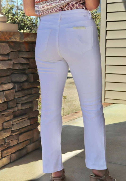 Risen - Women's Mid Rise Ankle Boot Cut Jeans