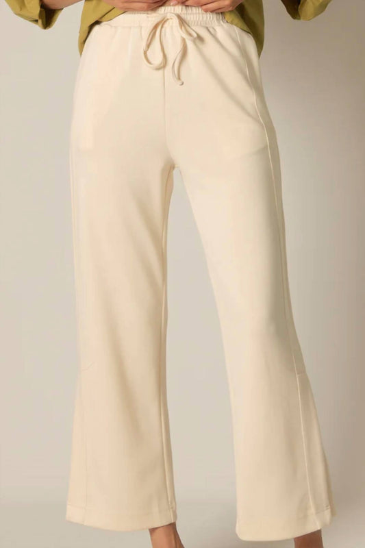 P.Cill - Tru Side Binding Wide Leg Pants