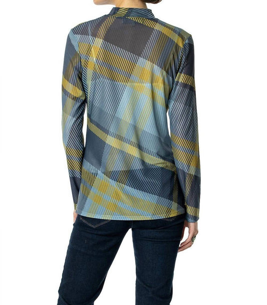 Double D Ranch - Rodger Plaid Tee Top