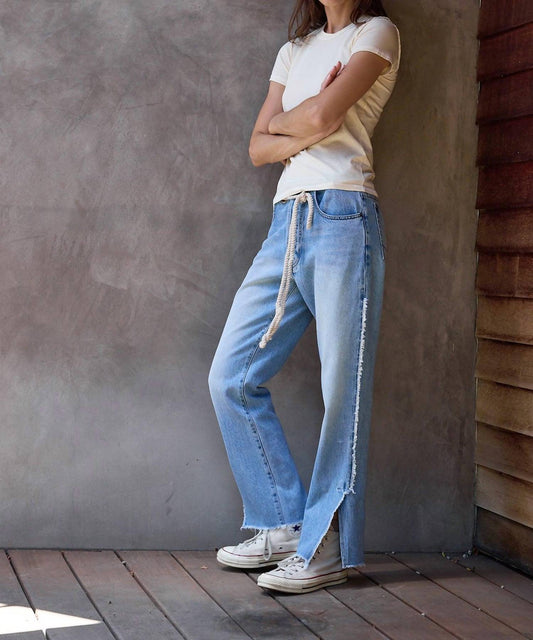 Nsf - Penny Relaxed Tie-waist Jean