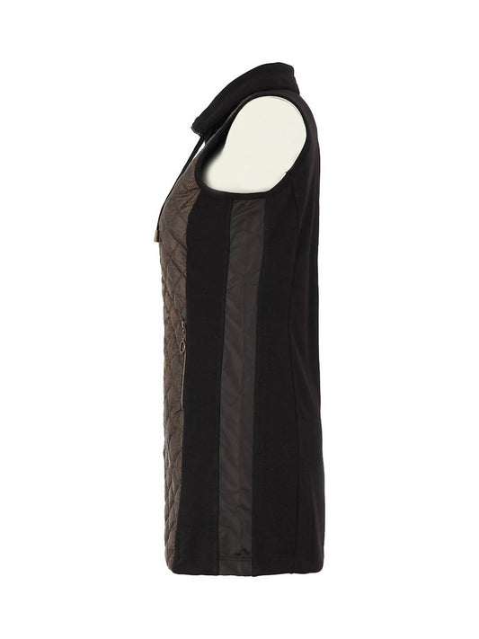 Dolcezza - Women's City Rock Longline Puffer Vest