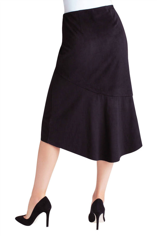 Kensie - Ruffle Hem Midi Skirt