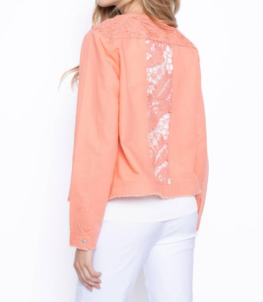 Picadilly - Sally Lace Trim Jacket