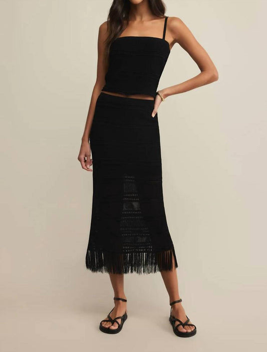 Z Supply - Fernanda Cropped Crochet Tank Top