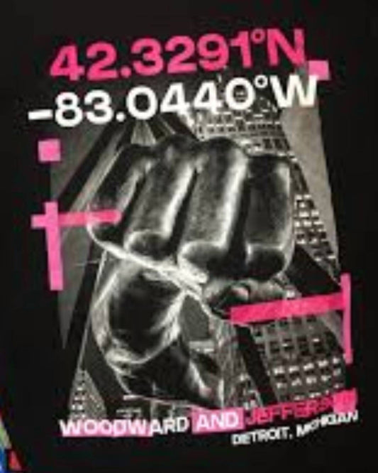 1918 Detroit - Men's Fist Short Sleeve Tee