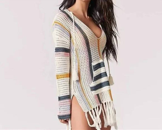 Jadyk - Boho Getaway Island Knit Swimsuit Cover up