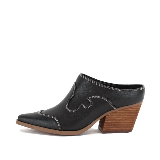 Yellowbox - Women's Cyan Heeled Mule