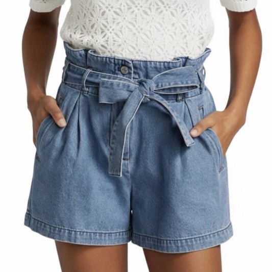 Rails - Belle Paperbag Denim Shorts